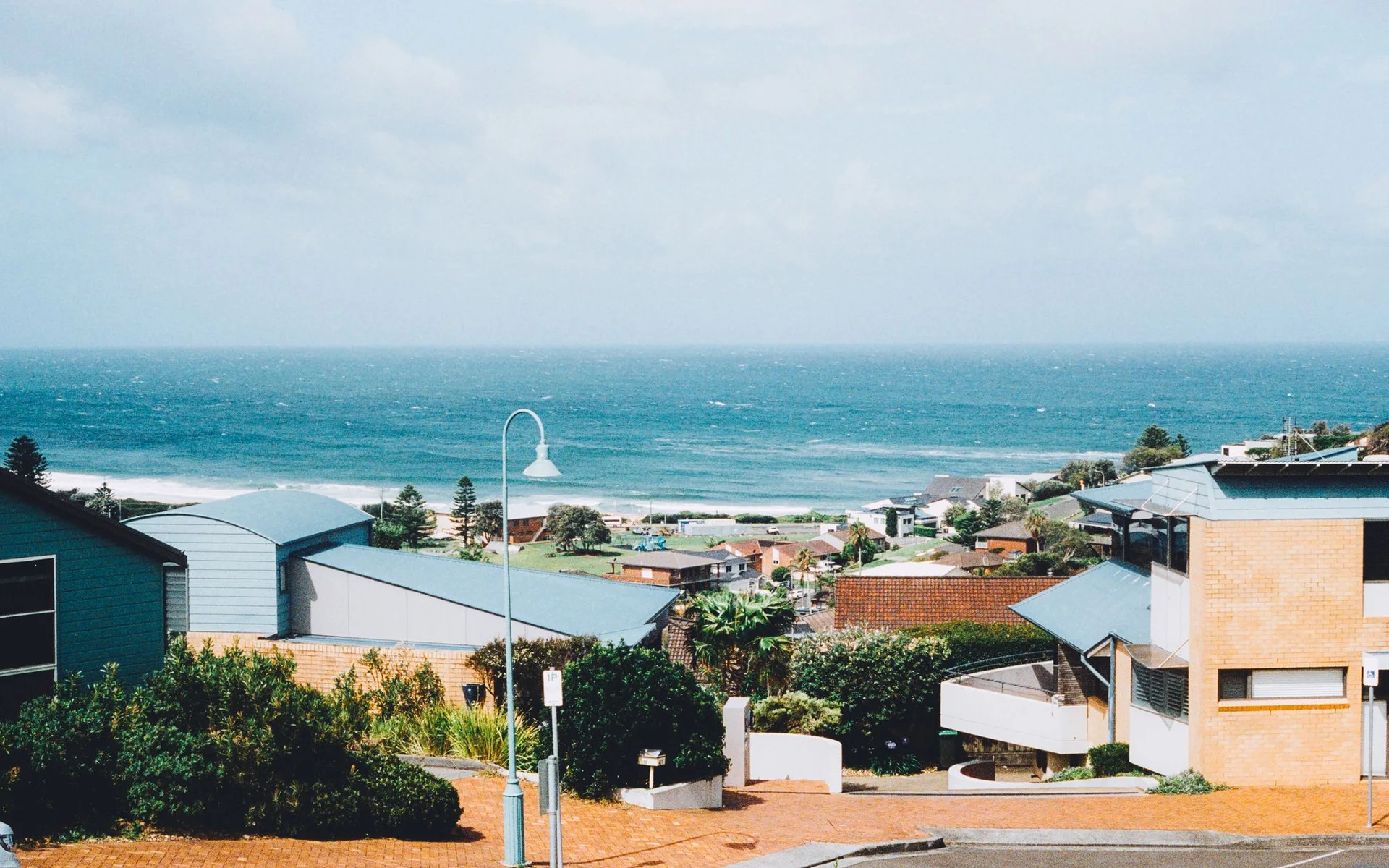 Küstenort Gerringong in New South Wales