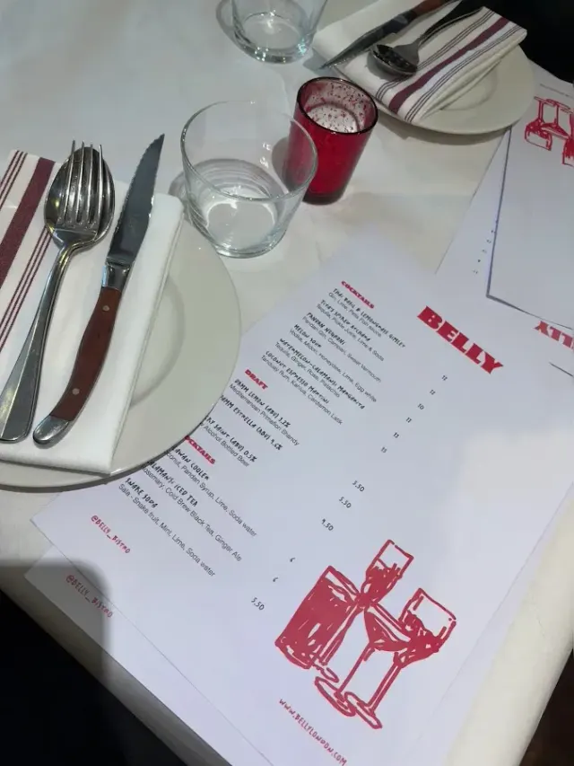 BookNoFees: Restaurant – Belly – London – Bauch, Foto 3