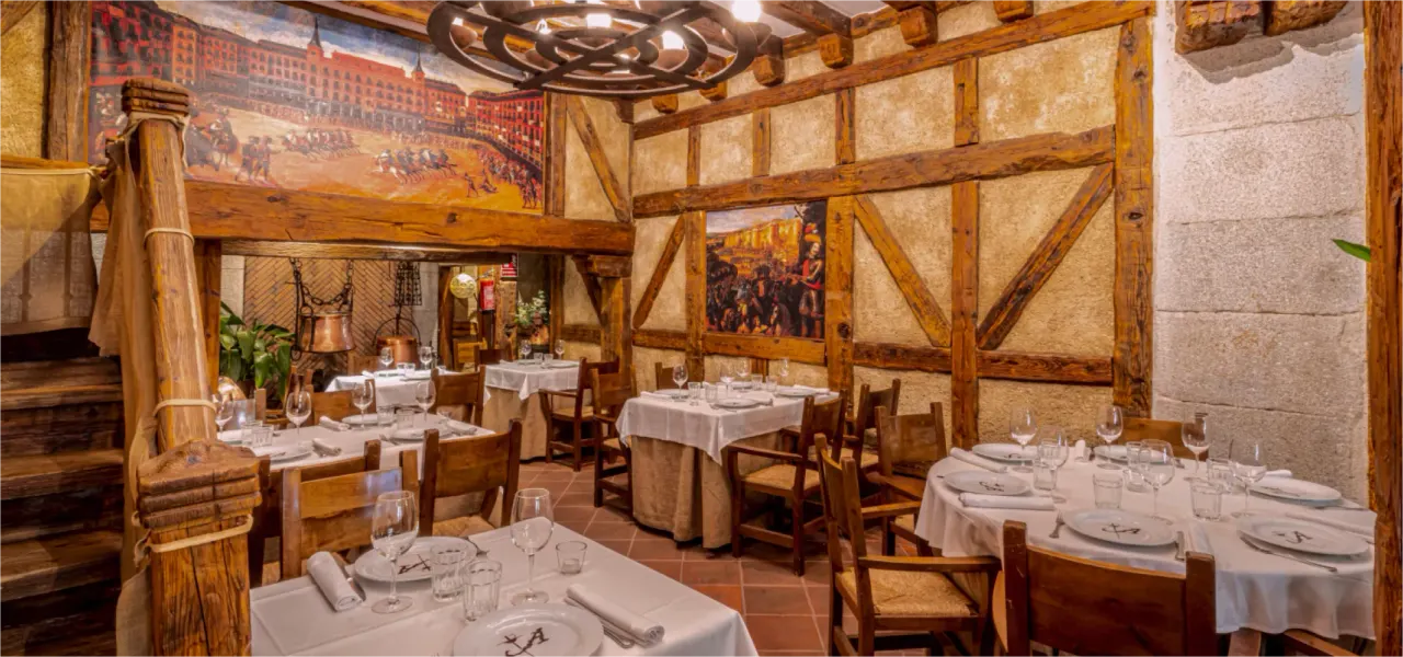 BookNoFees: Restaurant – Taberna del Capitán Alatriste – Madrid – Taverne des Kapitäns Alatriste, Foto 1