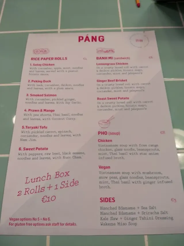 BookNoFees: Imbiss – Pangs – Dublin – Stiche, Foto 2