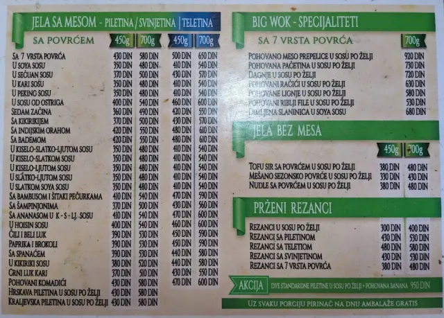 BookNoFees: Restaurant – Big Wok – Belgrade – Grosser Wok, Foto 2