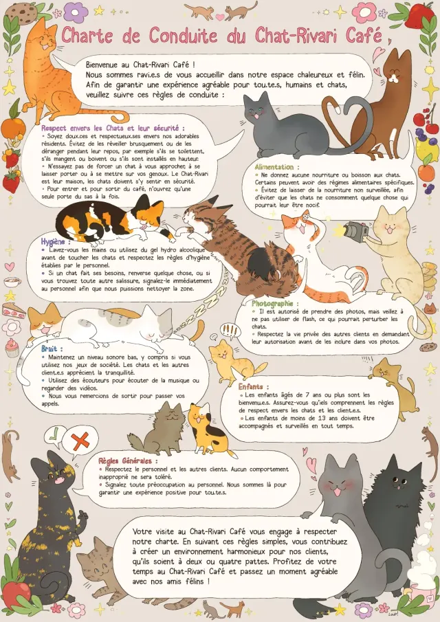 BookNoFees: Café – Chat-Rivari Café – Paris – Café Chat-Rivari, Foto 2