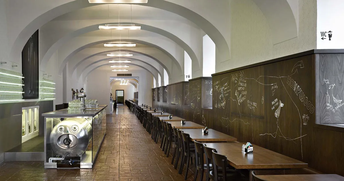 BookNoFees: Restaurant – Lokál Dlouhááá – Prague – Die Kneipe „Dlouhááá“, Foto 1