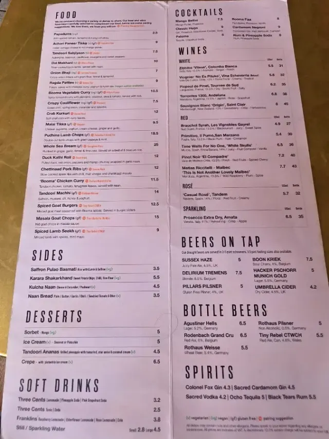 BookNoFees: Restaurant – Booma – London – Es tut mir leid, Foto 2