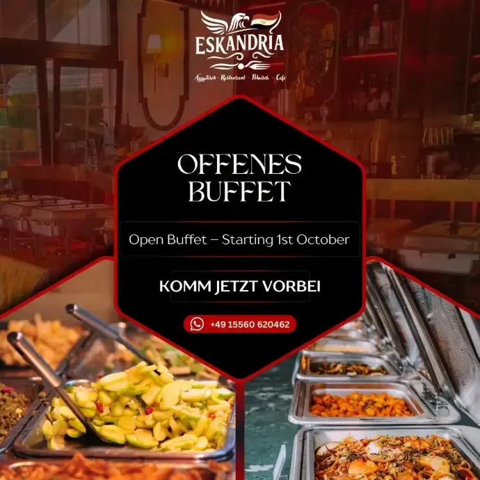 BookNoFees: Restaurant – Eskandria – Berlin – Alexandria, Foto 1